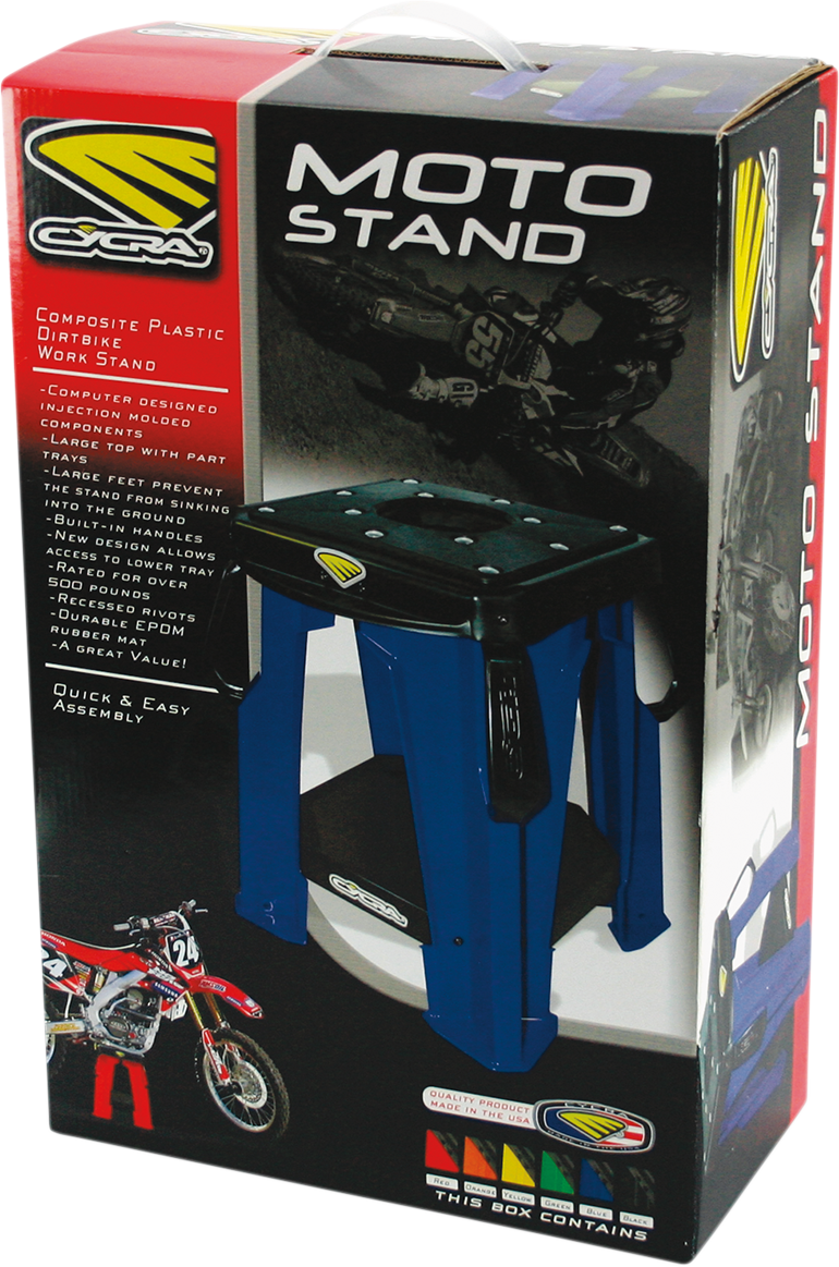 Cycra Moto Paddock Stand - Blue