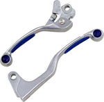 Moose Racing Competition Grip Lever Set For Yamaha WRF250 2001-2002 - Blue