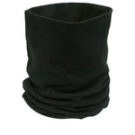 Black Cotton Neck Tube