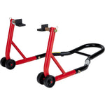 Black Pro Range Front Height Adjustable Head Stand & Rear Paddock Stand (B5065 and B5073)