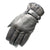 Black Echo Leather Motorcycle Gloves