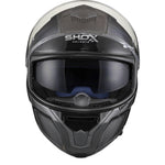 Shox Ammo Solid Motorcycle Helmet