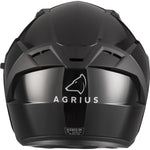 Agrius Wrath Solid Motorcycle Helmet