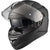 Agrius Wrath Solid Motorcycle Helmet