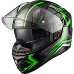 Agrius Wrath Polaris Glow In The Dark Motorcycle Helmet