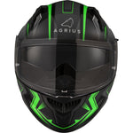 Agrius Wrath Polaris Glow In The Dark Motorcycle Helmet