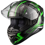 Agrius Wrath Polaris Glow In The Dark Motorcycle Helmet