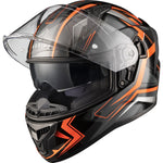 Agrius Wrath Polaris Glow In The Dark Motorcycle Helmet