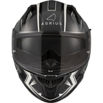 Agrius Wrath Polaris Glow In The Dark Motorcycle Helmet