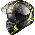 Agrius Wrath Polaris Glow In The Dark Motorcycle Helmet