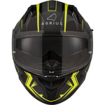 Agrius Wrath Polaris Glow In The Dark Motorcycle Helmet