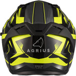 Agrius Wrath Polaris Glow In The Dark Motorcycle Helmet