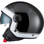 Agrius Score Solid Open Face Motorcycle Helmet