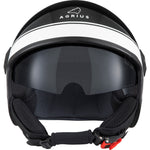 Agrius Score Solid Open Face Motorcycle Helmet