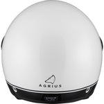 Agrius Score Solid Open Face Motorcycle Helmet