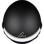 Agrius Score Solid Open Face Motorcycle Helmet