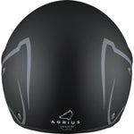 Agrius Score Shield Open Face Motorcycle Helmet