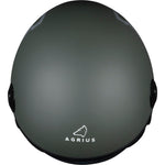 Agrius Score Shield Open Face Motorcycle Helmet