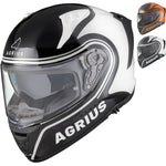 Agrius Storm Discharge ECE R22.06 Motorcycle Helmet