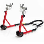 Black Pro Range Front Head Stand & Adjustable Rear Paddock Stand (B5064 and B5160)