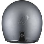 Black Classic Open Face Motorcycle Helmet