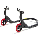 Black Pro Range Evo Front & Rear Paddock Stand