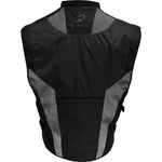 Black Hi-Vis Motorcycle Vest