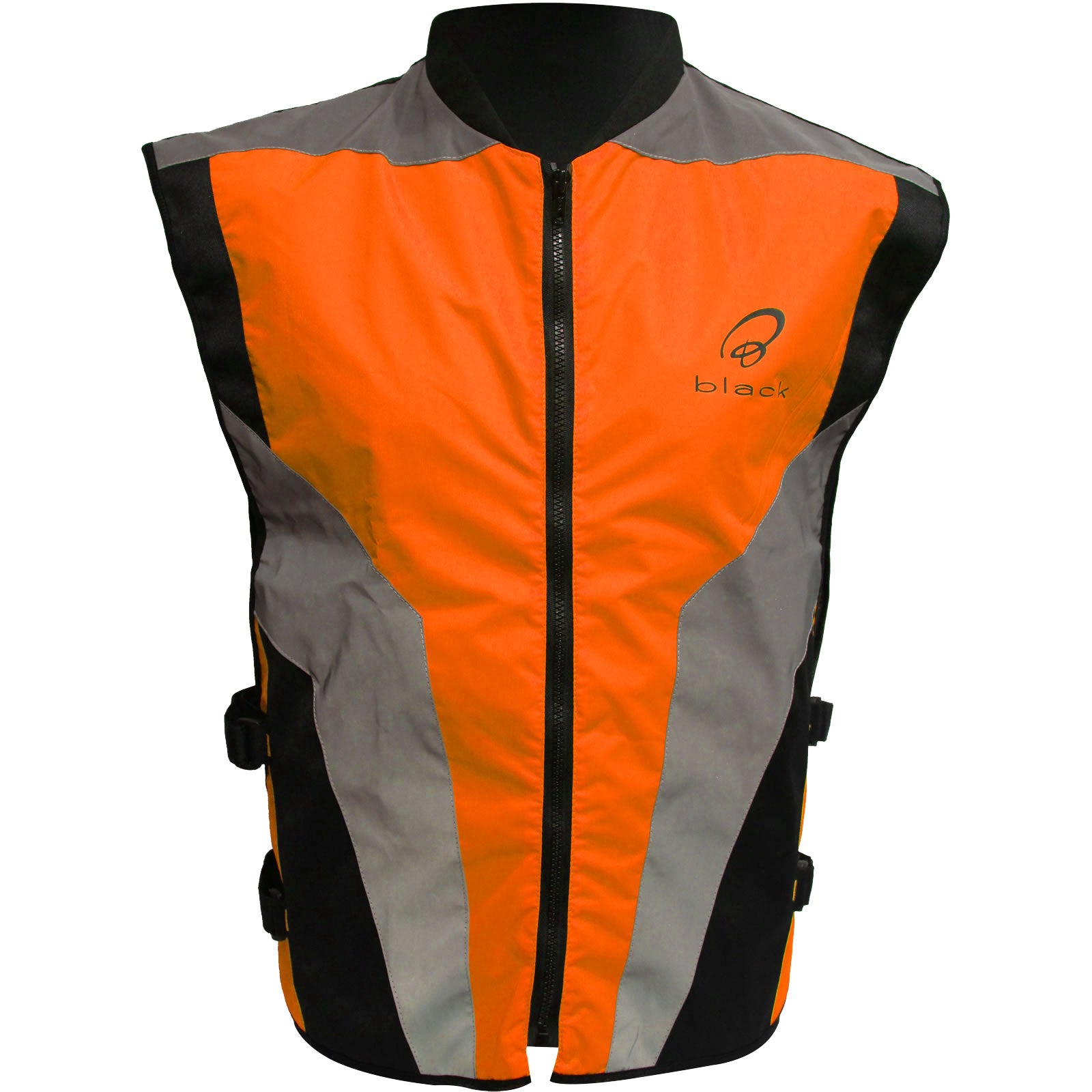 Orange hi vis motorcycle vest deals