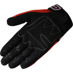 Black Raw Kids Motocross Gloves