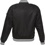 Black Retro Motorcycle Jacket