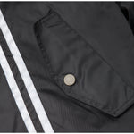 Black Retro Motorcycle Jacket