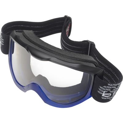 Black Granite Motocross Goggles & Lens