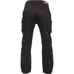 Black Command Motorcycle Cargo Jeans