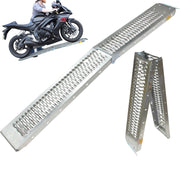 Black Pro Range Steel Folding Motorcycle Ramp (B5249)