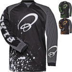 Black MX Splat Motocross Jersey