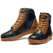 Black Streetwise Ankle Motorcycle Boots