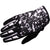 Black Splat Motocross Gloves