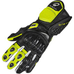 Black Raptor 390 Leather Motorcycle Gloves