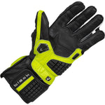 Black Raptor 390 Leather Motorcycle Gloves