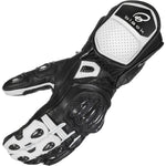 Black Raptor 390 Leather Motorcycle Gloves