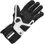 Black Raptor 390 Leather Motorcycle Gloves