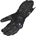 Black Rhino Leather Motorcycle Gloves