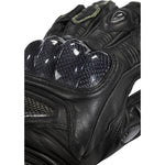 Black Rhino Leather Motorcycle Gloves