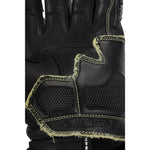 Black Rhino Leather Motorcycle Gloves