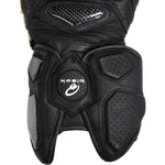 Black Rhino Leather Motorcycle Gloves