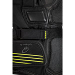 Black Odyssey Waterproof Leather Motorcycle Gloves