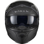 Black Apex Full Face Motorcycle Helmet