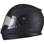 Black Apex Full Face Motorcycle Helmet