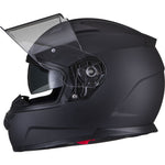 Black Apex Full Face Motorcycle Helmet