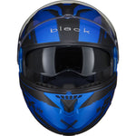 Black Optimus II Destination Flip Front Motorcycle Helmet & Visor Kit